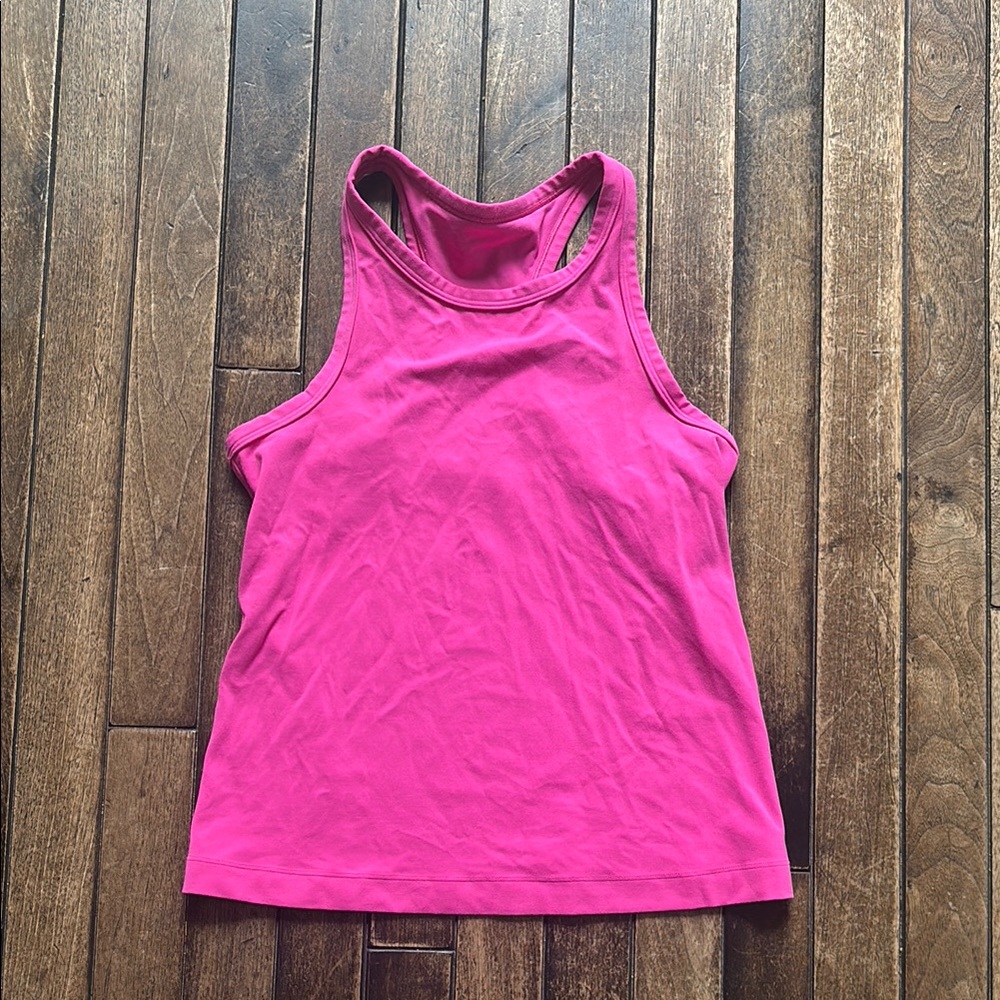 Pink Lululemon Tank Top